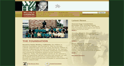 Desktop Screenshot of hannonfoundation.org